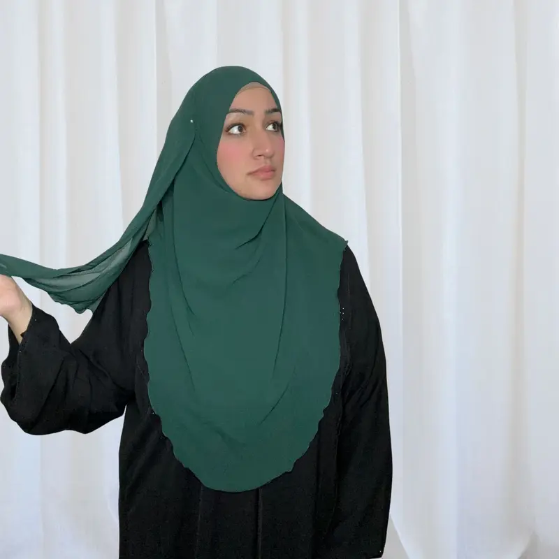 Plain Rara Semi Instant Hijab - 17 Different Colours! hand wash purple 8