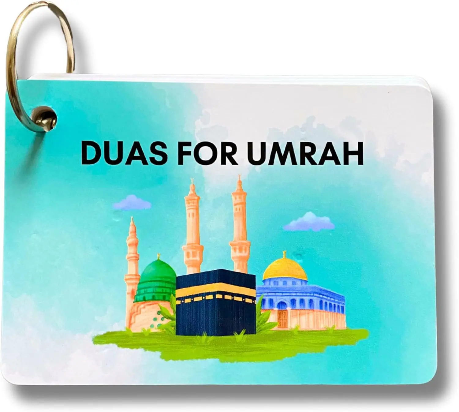 Umrah Dua Flash Cards, Step by Step Duas for a Complete and Valid Umrah, Umrah Made Easy