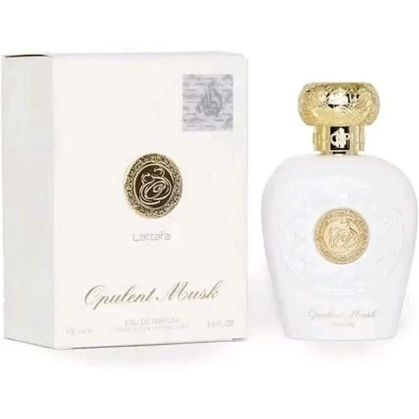 Lattafa Opulent Musk White Amber Fragrance for Women - 100ML Scent Perfume