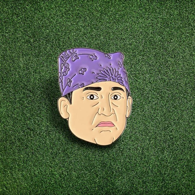 Golf Ball Marker & Hat Clip Set - Office - Complete in Gift Tin 4