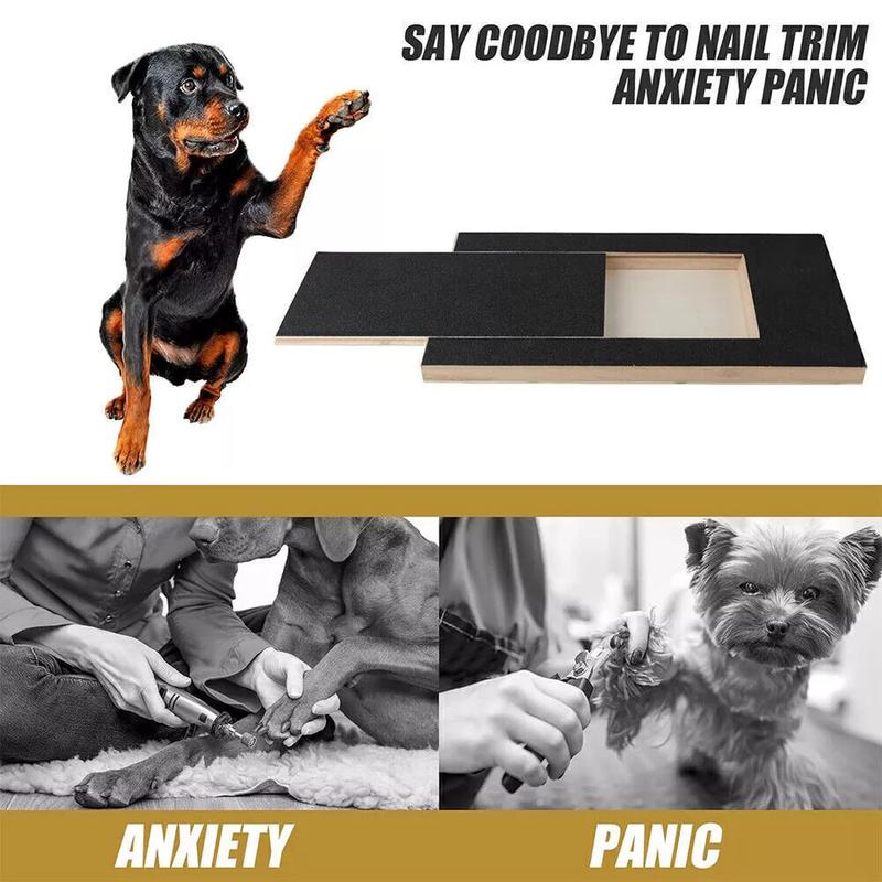 Double Sided Mat Scratch Board for Pet Nail Care - Dog Scratch Pad Durable,Multi-functional,Double-sided,Nail care solution,Protects furniture 8