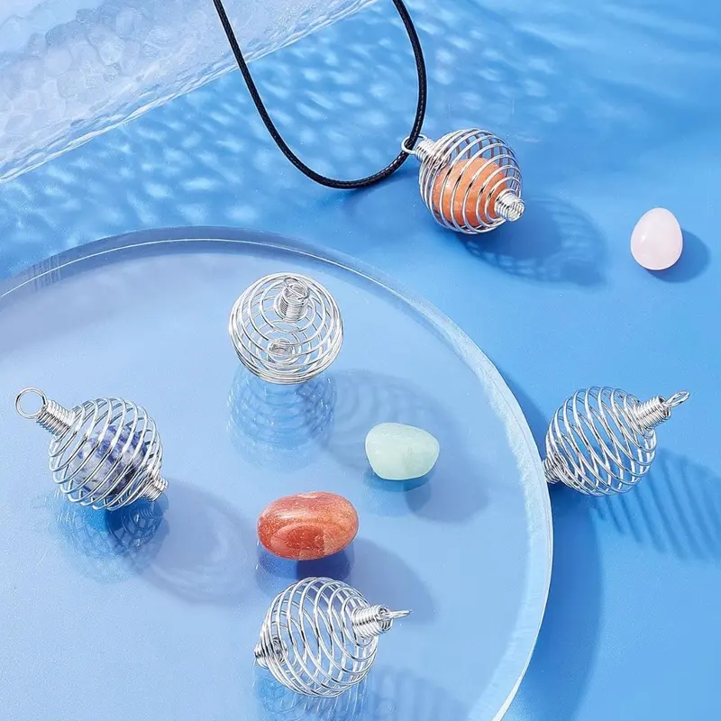 Cage Pendant with Chain 0