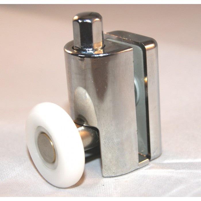 2 x Shower Single Bottom Door Rollers/Runners/ Replacements /Spares/Wheels 23mm or 25mm Wheel Diameter L073 4