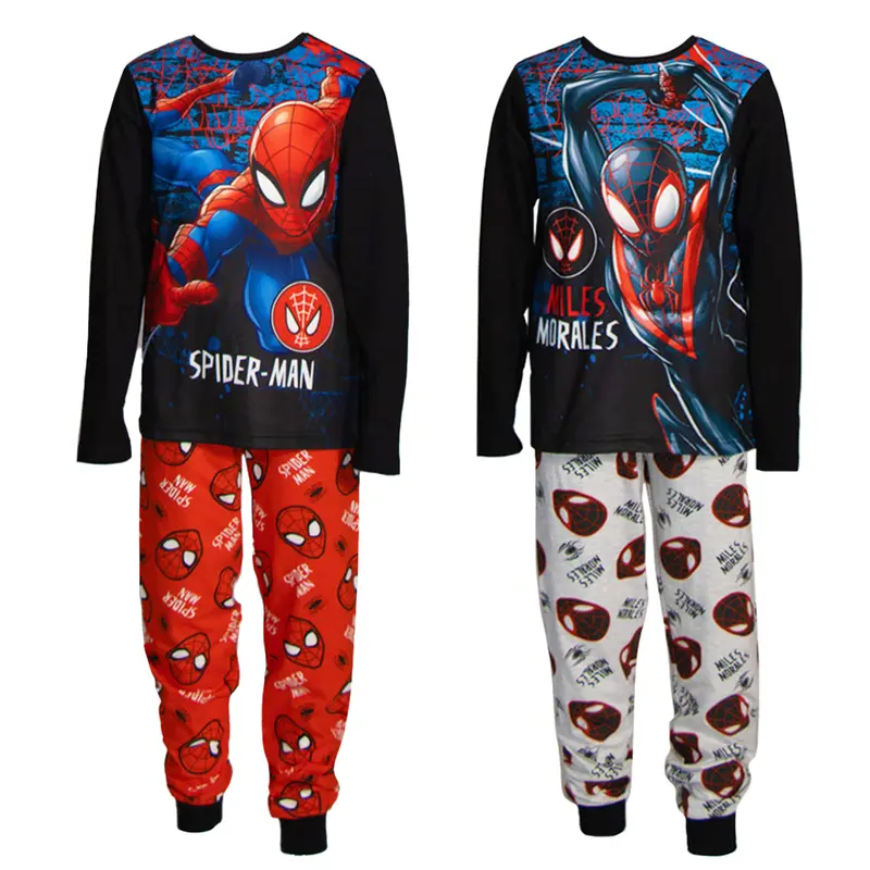 Character World Boys Pyjama Set - Superstar Designs, 2 Pack, 100% Cotton Sleepwear, Comfortable Elastic Waist & Cuffed Bottoms, Sizes 5-14 Years 4