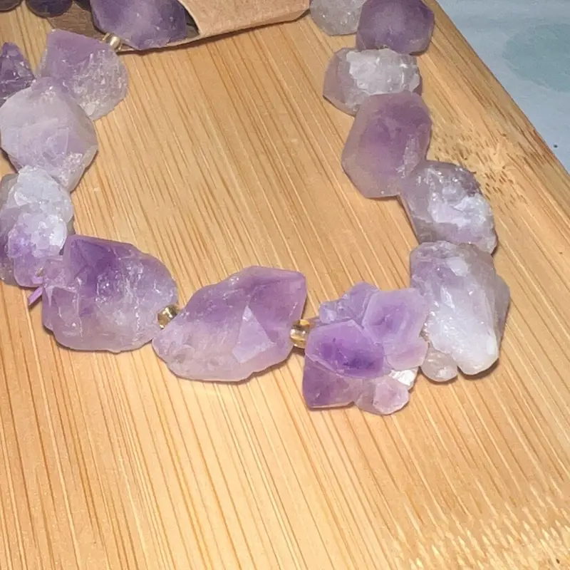 High Quality amethyst crystal bracelet 0