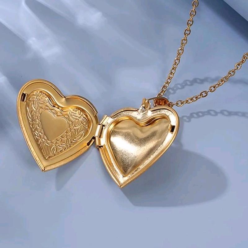 GJ Gemma Stainless Steel Functioning Heart Locket 4