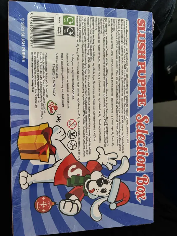 Slush Puppie Selection Box with all your slush puppie favourites in it 1