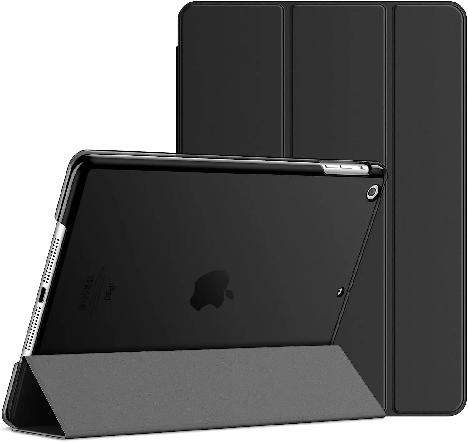 Protective Case for iPad Air 1st Generation (NOT for iPad Air 2), Smart Cover Auto Wake/Sleep (Black) Magnetic Smooth Casing  Computer Protection Tablet Handheld