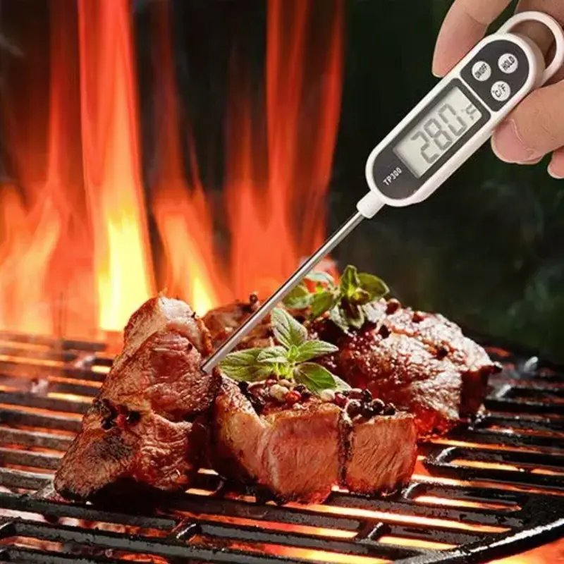 Digital Meat Food Thermometer Temperature Probe for Cooking, Jam, Sugar and BBQ - Kitchen Utensil & Gadget - Utensils 5