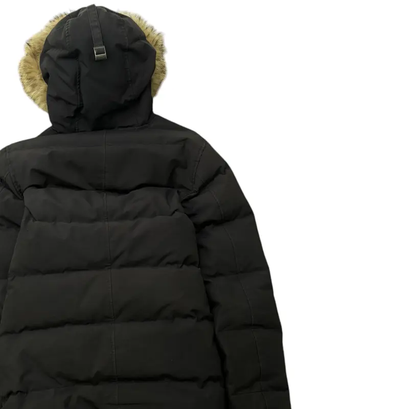 Preowned Canada Goose Men's Carson Down Jacket Charcoal Size M 3