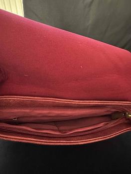 Product Review of [HOE] Soft Flapover Satchel Style Grab Bag with Goldtone Hardware - Cross Body Strap fashion affordable bags from J**6 3