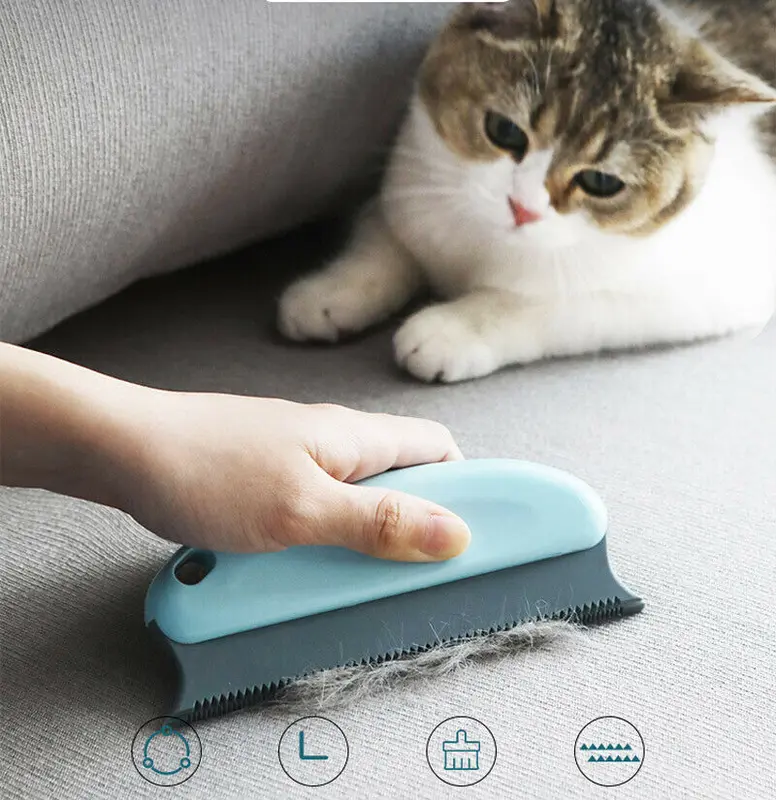 Portable Lint Remover & Pet Hair Remover brush from Sofa, Carpet Clothes, Bed, etc. 2