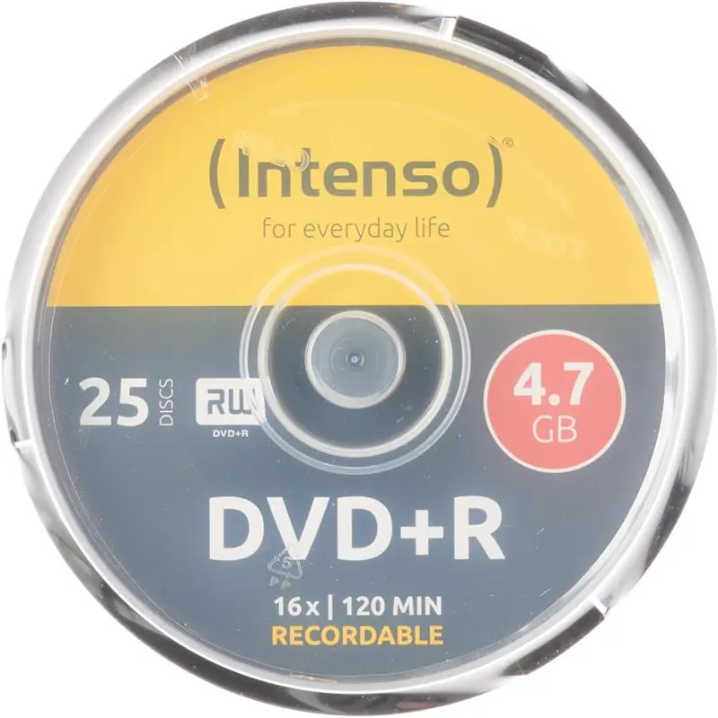 4111154 DVD+R 16x 25 Pack Cakebox - Fast Shipping 3