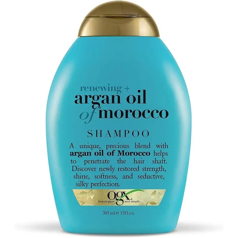 OGX Argan Oil of Morocco Sulfate Free Shampoo for Dry Hair, 385 Ml & Hair Conditioner for Dry Damaged Hair, 385Ml 1