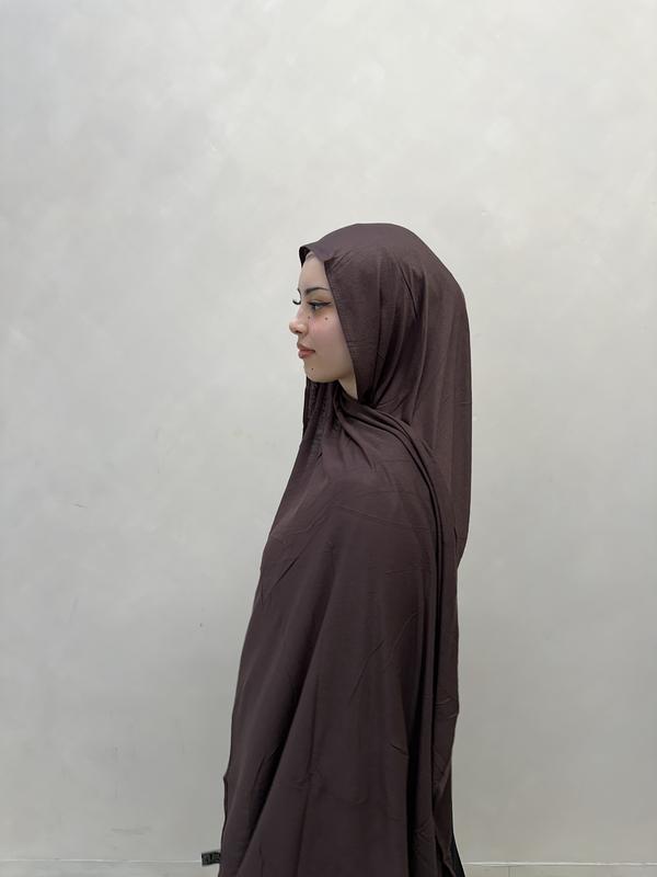 Double stitched Premium stretchy Jerseys hijab 4