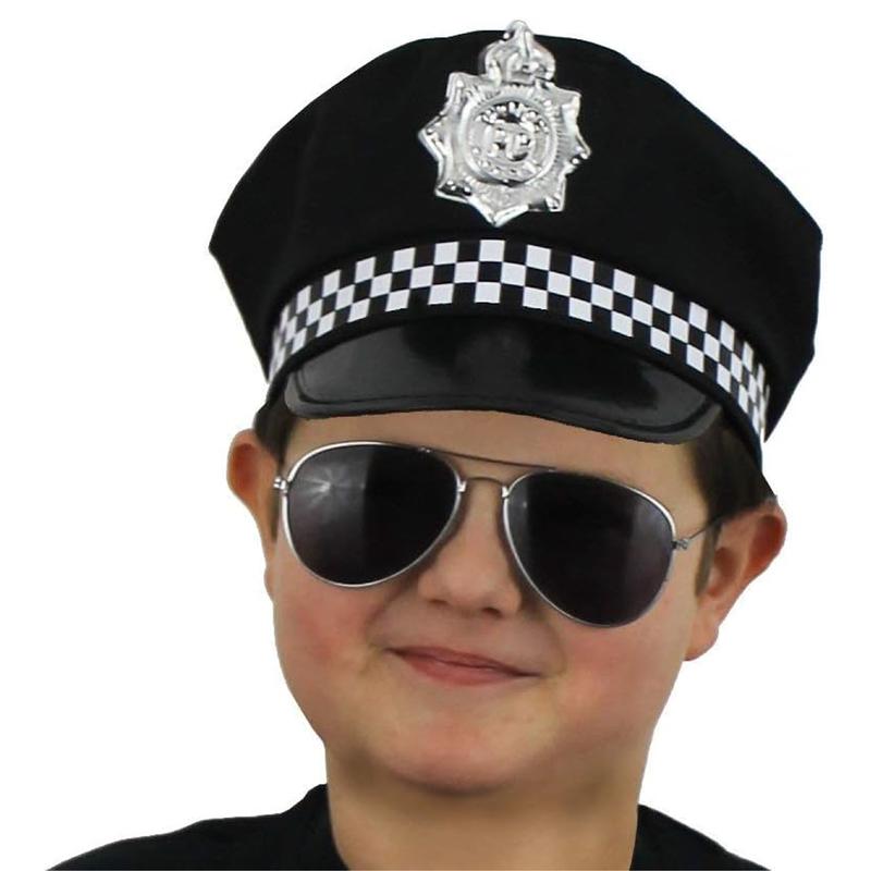 Fake Police Hat for Men Women Boys and Girls - Perfect Costume Accessory for Stag Parties or Halloween - Menswear, Clothing Party 2