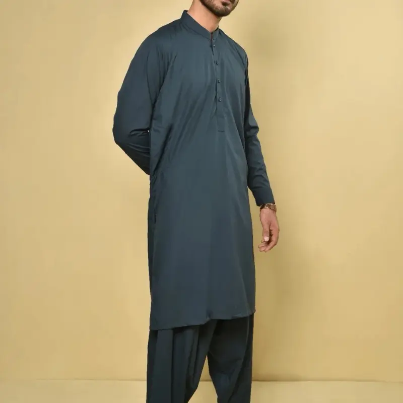 Men’s Shalwar Kameez Suit Sea Green 2