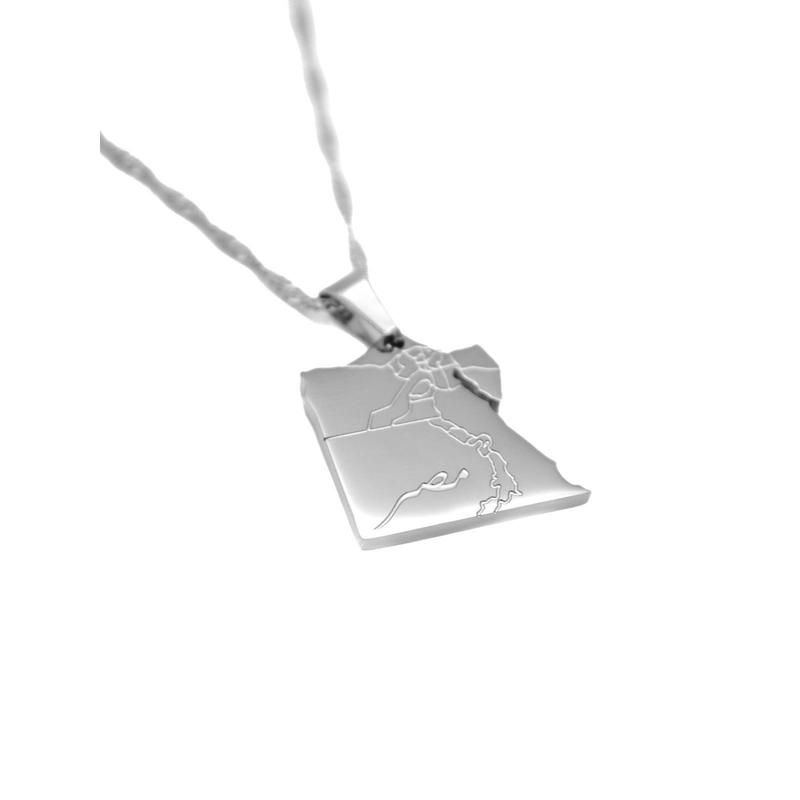Egypt Map Necklace 2