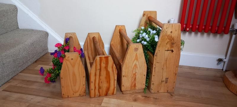 Product Introduction of Handmade Wooden Tool Boxs for Tools, Plant Pots, Decorations and More 22