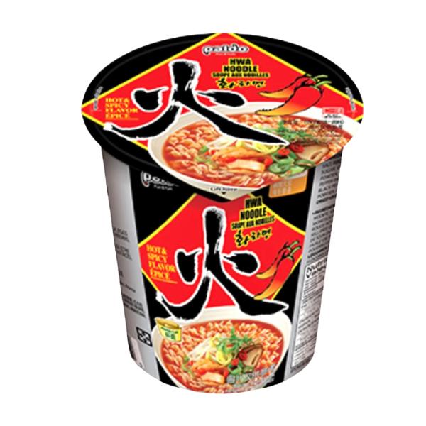 Paldo Hwa Ramen Spicy Noodle Cup X6 instant ramen 2