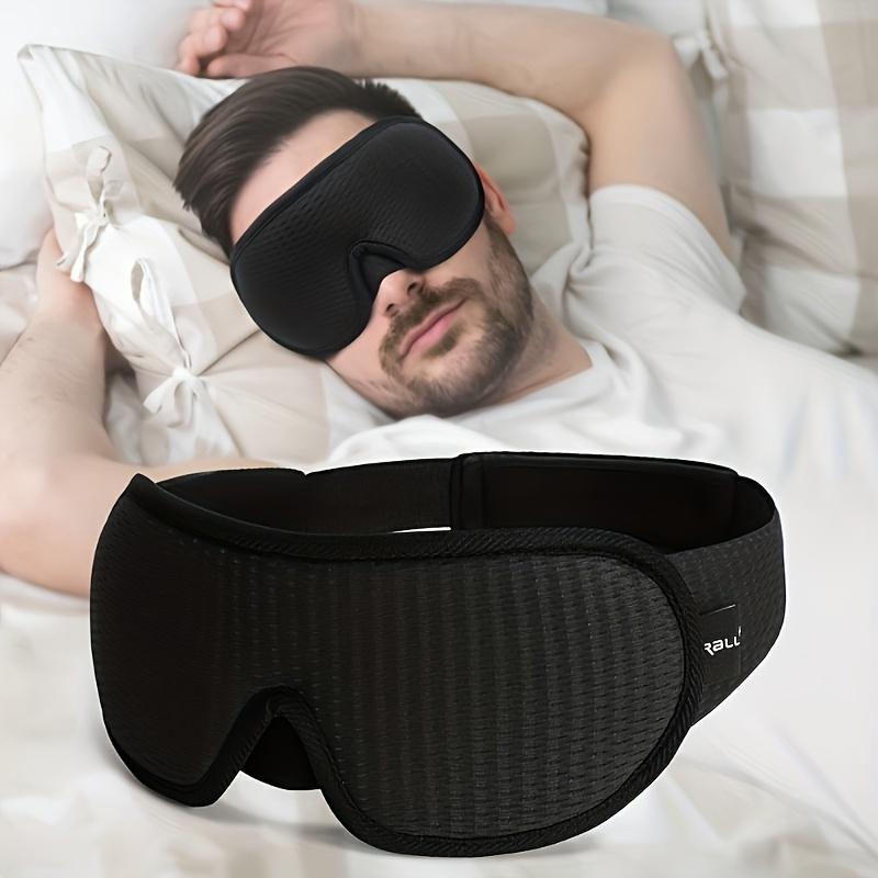 Luxurious 3D Contoured Sleep Mask - Ultimate Light Blocker for Travel, Rest, Yoga, Meditation with Adjustable Strap for Fit and Comfort, Sleep Eye Mask, Maximum Comfort 0
