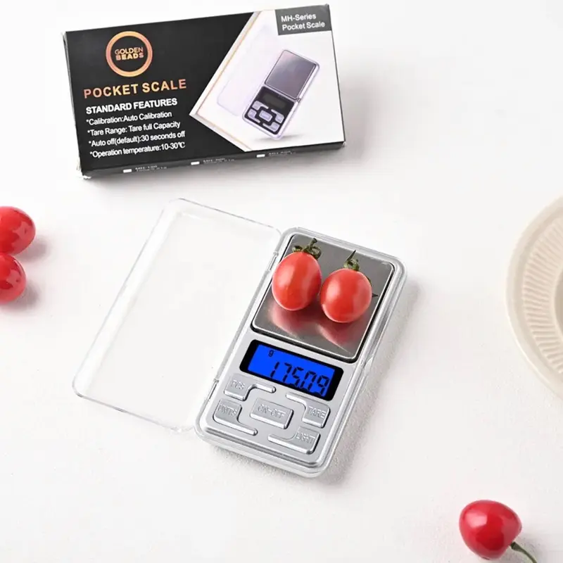 Mini Digital Electronic Scale Pocket Weight LCD Gram Jewellery  0.01g x 200g 5