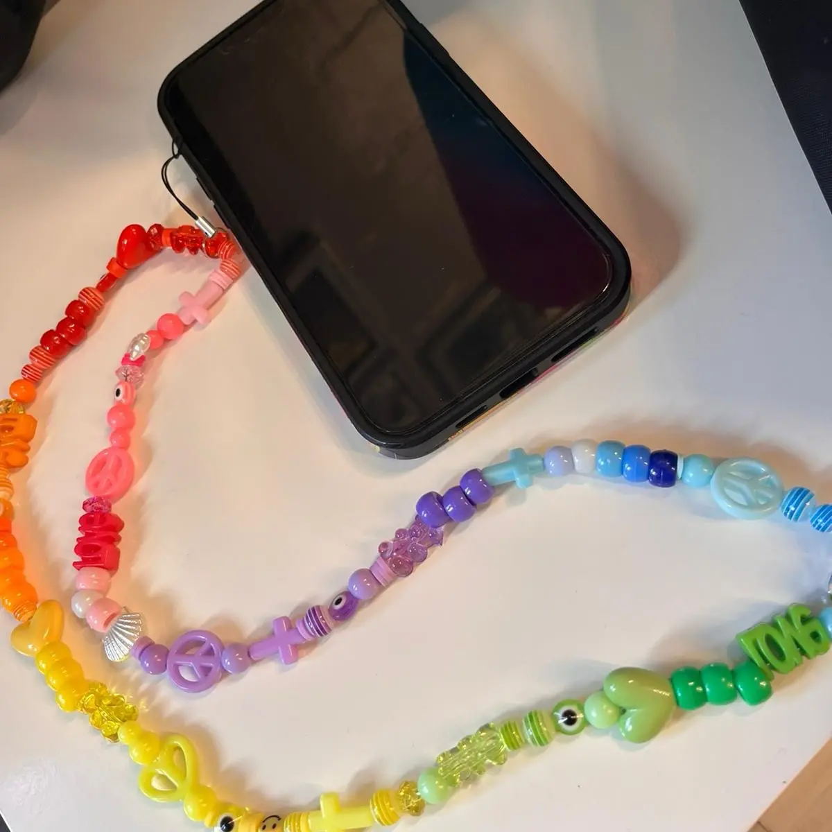 XL Phone Charm - Multi colour