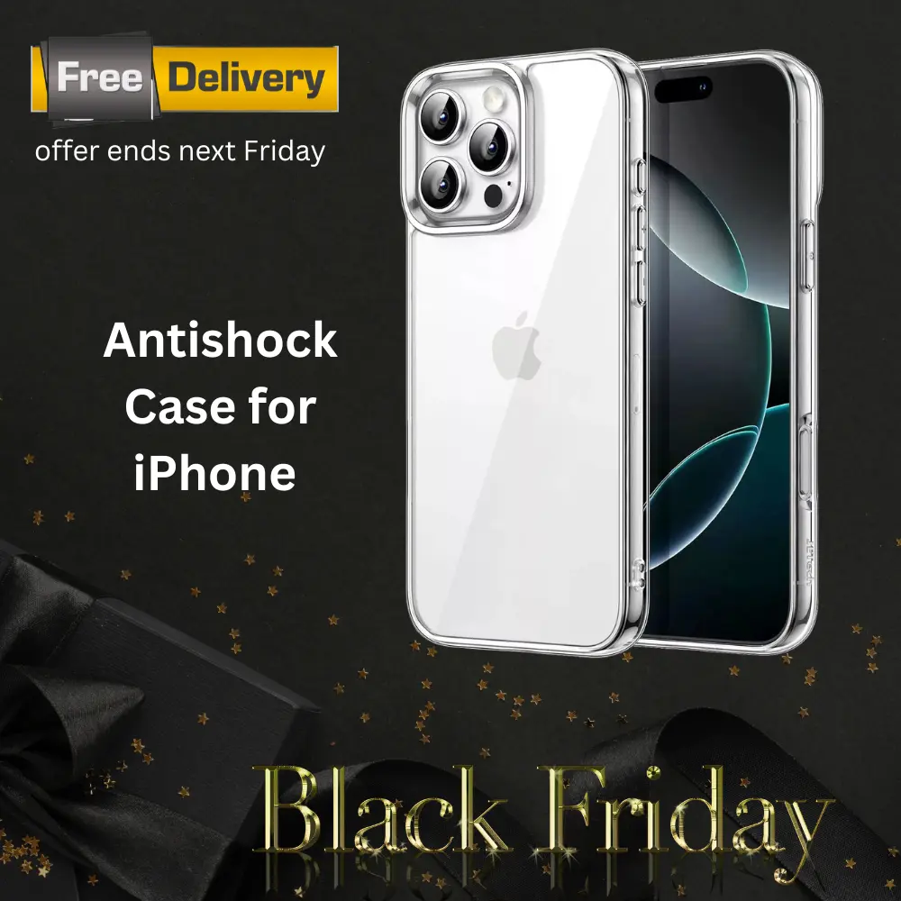 Minimalist Clear Phone Case, Full Body Shockproof Phone Protective Case, Compatible with iPhone X/11/12/13/14/15/16 Series, Perfect Gift