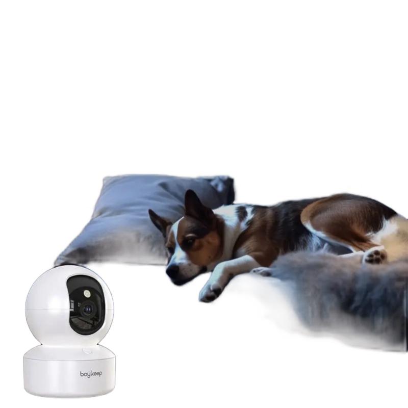 Dog Camera BoyKeep 2K Pet Camera With Phone App 5G/2.4GHz WiFi Cameras, Cloud Storage, 360° Pan & Tilt, 2-Way Audio, Indoor Security Camera For Baby, Night Vision furbo 360 camera moving 1