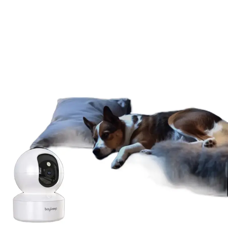 Dog Camera BoyKeep 2K Pet Camera With Phone App 5G/2.4GHz WiFi Cameras, Cloud Storage, 360° Pan & Tilt, 2-Way Audio, Indoor Security Camera For Baby, Night Vision furbo 360 camera moving 1