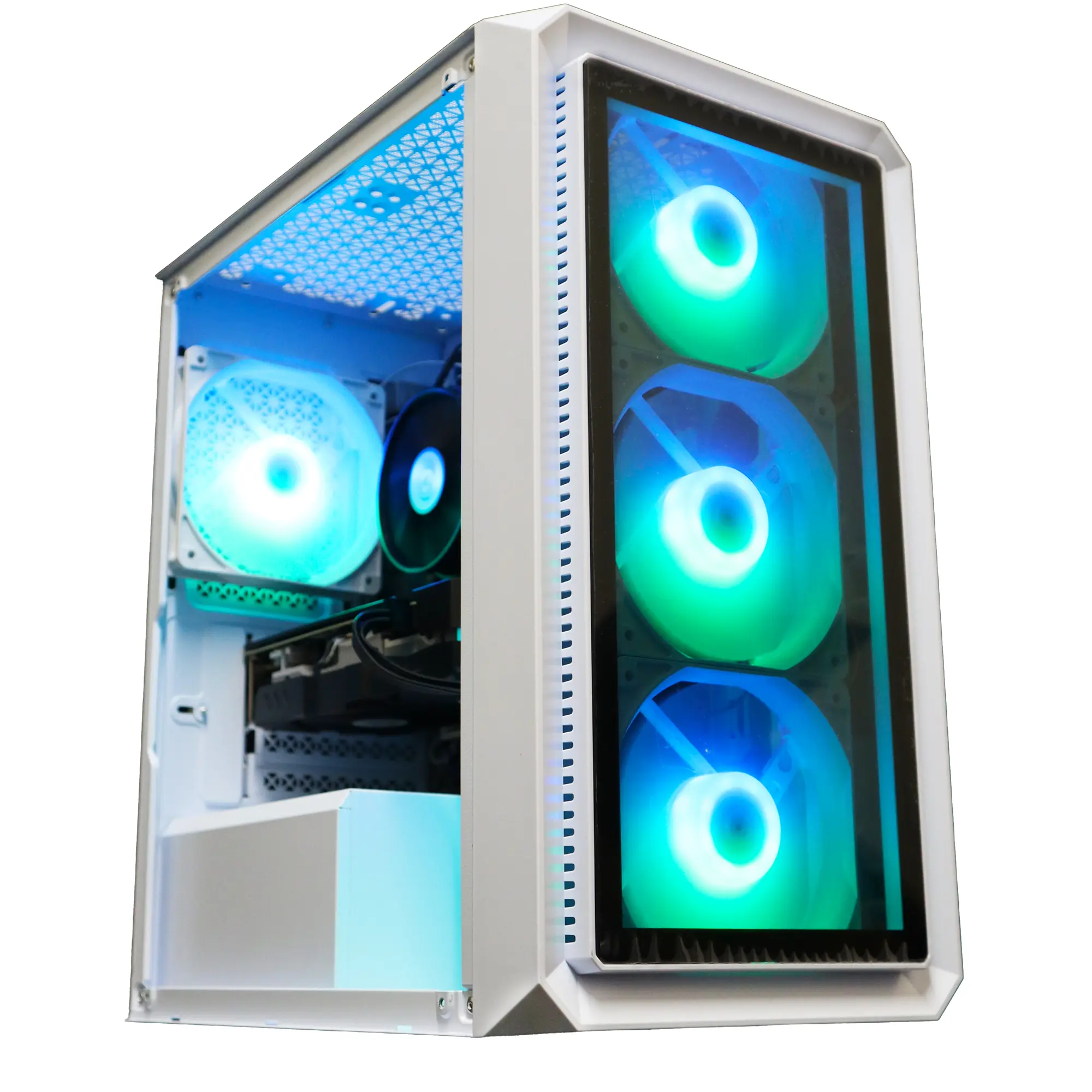 Fast Gaming PC AMD Ryzen 5 4500 - 16GB DDR4 RAM, 1TB M.2, NVIDIA 6GB RTX 3050 Windows 11 Pro with Norton Anti-Virus & CCleaner