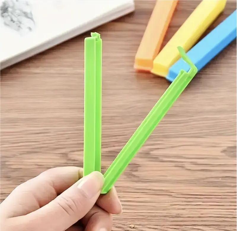 20 pcs  Reusable Plastic Bag Clips Plastic Sealer Food Sealing Clips Moisture-proof Sealing Clips - Keep Your Snacks Fresh And Secure! 6