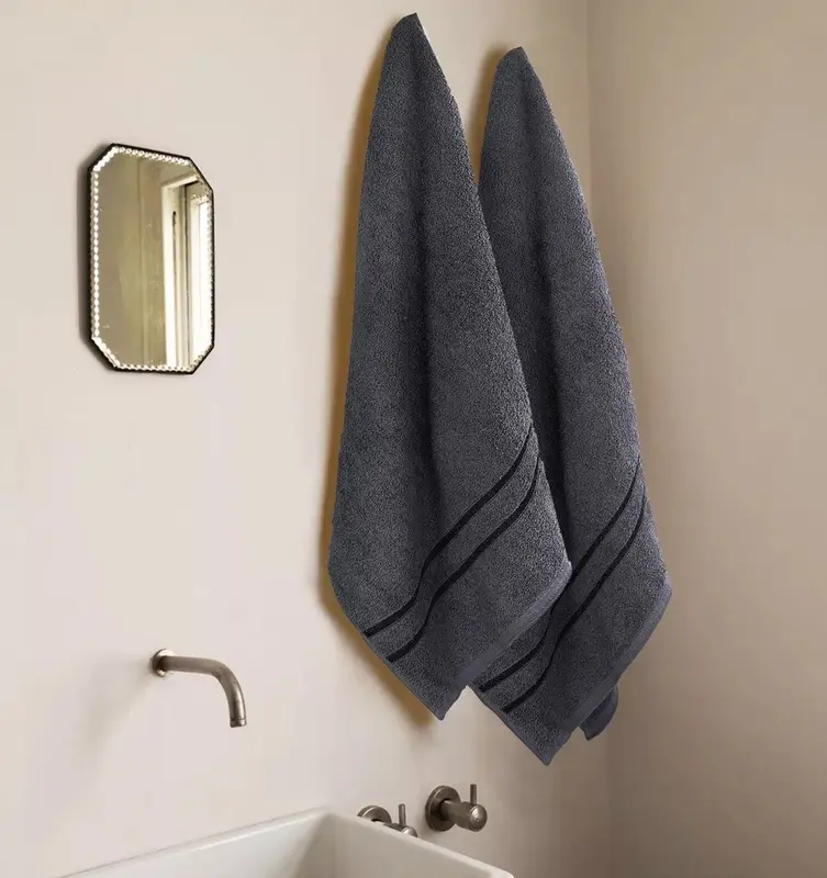 2x Luxury Towel Bath Sheet Set – Soft, Absorbent, 100% Cotton, Large Spa Towels 4