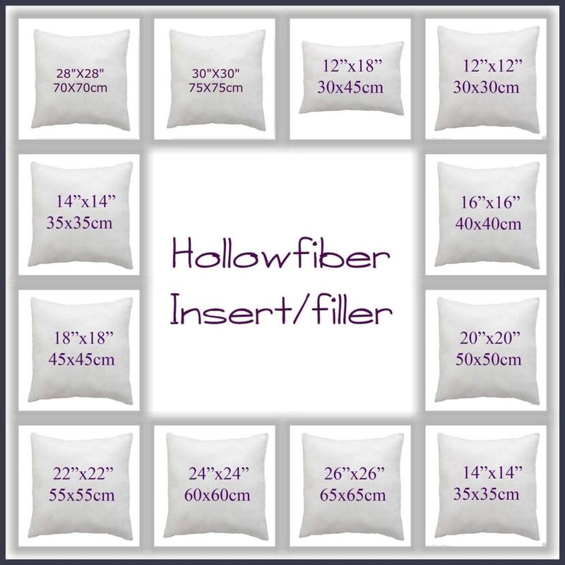 Chilimilii Set of 2 Hollow Fibre Cushion pads,Inserts,Fillers,Inners- Bounce Back Square Cushion pads- White Polyester Square cushions-Hotel Qualtiy Square cushions available in 14" 16" 18" 20" 22" 24" 26" 28" 30" 1