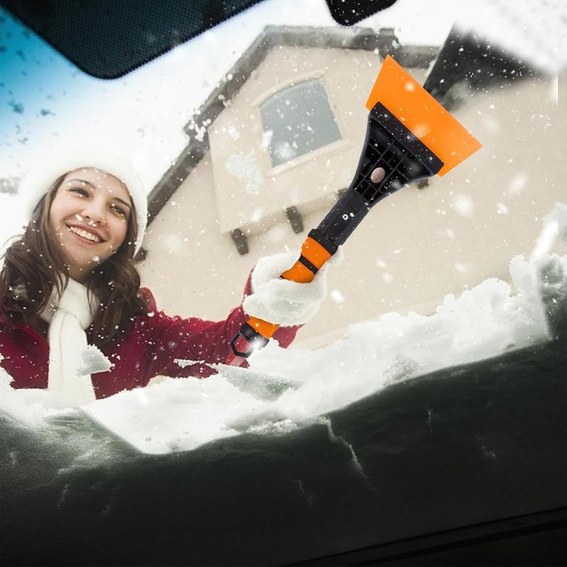 Ice Scraper - Wide 13cm TPU Blade - Efficency and No Scratches Ice Snow Frost Removal for Car SUV Truck Windscreen and Windows 5