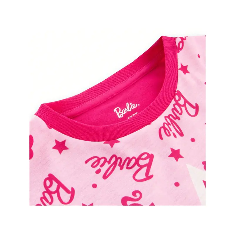 Barbie Nightdress For Girls |   Pink Barbie Girls Nightie 3