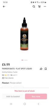 Product Review of Parker Baits Flat Spot Liquid from M**l 1