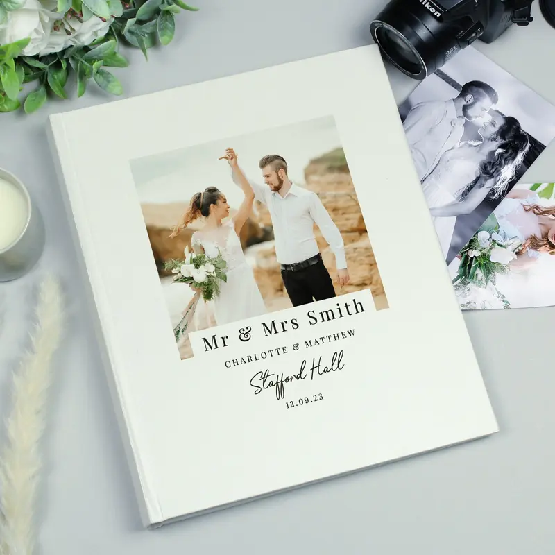 Personalised Photo Upload Traditional Photo Album 0