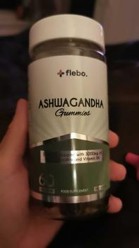 Product Review of Flebo Vegan Ashwagandha Gummies | 60 Two-a-Day Gummies | Natural Stress and Anxiety Relief | High Strength Ashwagandha with Vitamin B6 | Apple Flavour Healthcare Fitness Dietary from M** A**a 0