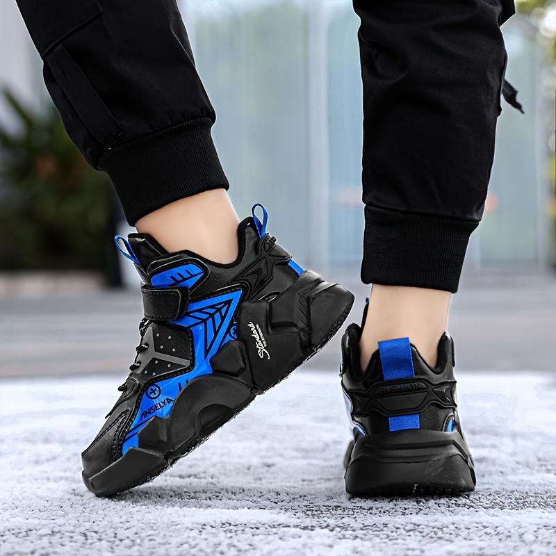 Product Introduction of New Fashionable Boys' Sports Shoes Waterproof, Anti slip, Wear resistant Children'S Running Shoes Outdoor Basketball Shoes Middle and Big Children'S Running Shoes 27