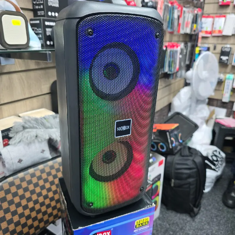 Wireless Bluetooth Speaker Karaoke Multi Media with Mic - Amazing Sound for Smartphones - Audio 2