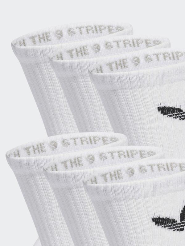 adidas originals TREFOIL CUSHION CREW 6 PAIRS - Socks 1