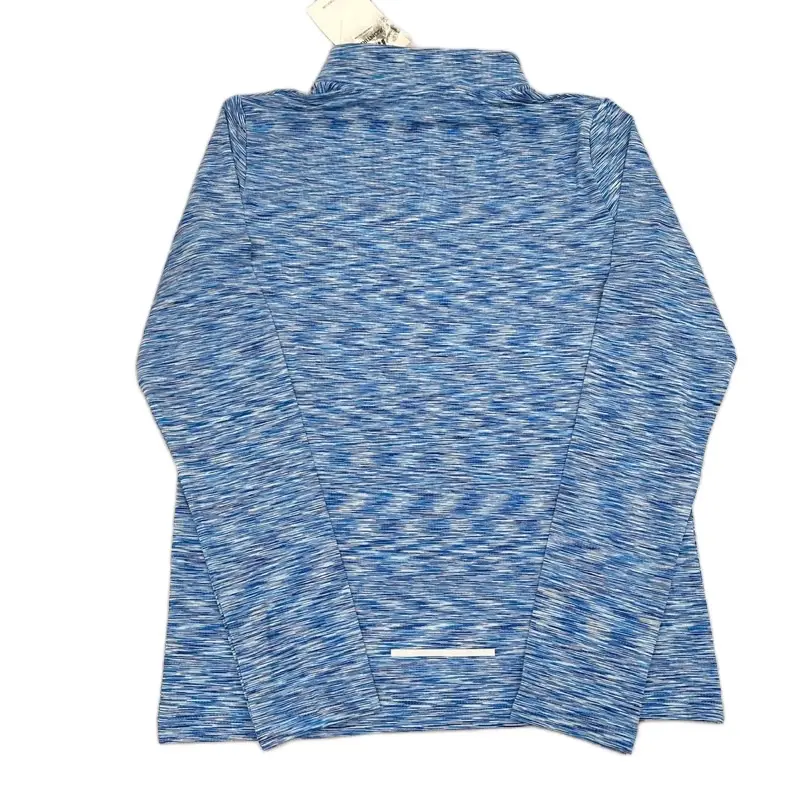Boys Montirex Quarter Zip Tracksuit Top Blue Marl New Boys Large Age 12-13 1