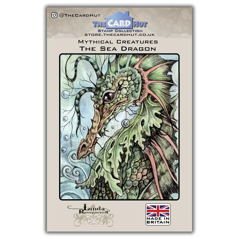 Linda Ravenscroft: Mythical Creatures - Dragon Stamp Collection 2
