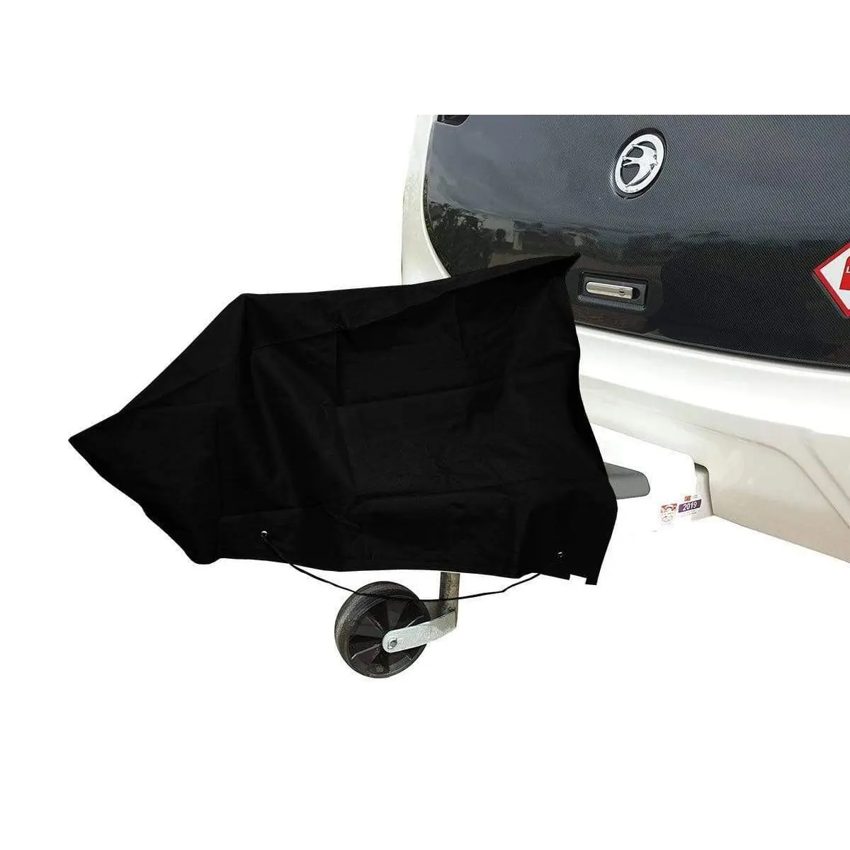 Universal Caravan Hitch Cover - Heavy Duty 600 Denier Reinforced PVC Material