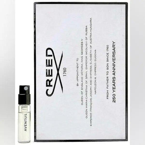 official perfume sample of Creed Aventus for Men 1.7ml 0.05 oz. perfume tester