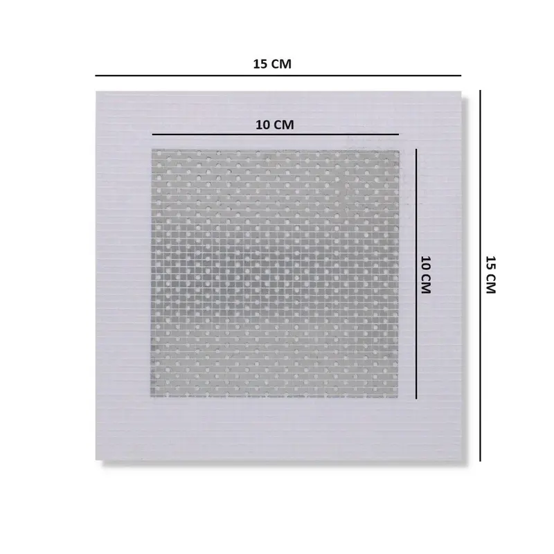 Self Adhesive Wall Repair Patch 10x10cm Mesh Drywall Ceilings Plastering 5