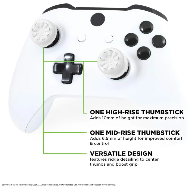 KontrolFreek FPS Freek - Xbox One and Xbox Series X / Playstation 4 & Playstation 5 | Nintendo Switch | Performance Thumbsticks 3