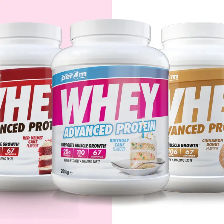 Per4m Nutrition - Whey Protein Powder Shake (66 Servings, 2kg)