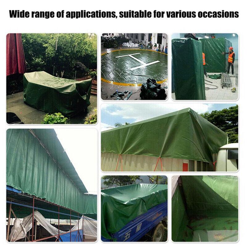 Product Introduction of Large Tarpaulin Heavy Duty Regular Waterproof Cover Tarp Ground Camping Sheet 11